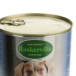 Вологий корм для собак Baskerville Ягня і півень 800 г - мініатюра 3