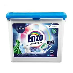 Капсули для прання Enzo UNIVERSAL 3в1 30 шт.