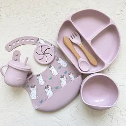 Силіконовий набір img_e0583 Y26 рожевий для годування дитини