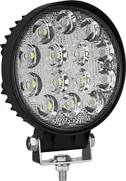 LED фара Brevia Flood Ближнє світло 10-30V 42W (14x3W) 2800Lm Алюмінієвий корпус IP68 (10651RFX1) - мініатюра 6