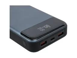 Зовнішній акумулятор (павербанк) Vinga 30000mAh 100W Display Grey (VPBB30100) - мініатюра 3