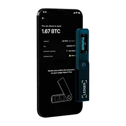 Апаратний гаманець для криптовалют Ledger Nano S Plus Sapphire Blue (LNSPSB) - мініатюра 5