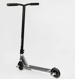 Самокат трюковий Т-30401 Best Scooter "Warrior", HIC-система, ПЕГИ, алюмінієвий диск та дека, колеса PU, d=120 мм, ширина керма 58см - мініатюра 5