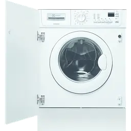 Пральна машина Electrolux вбудована фронтальна, 8кг, 1400, A+++, 55см, дисплей, пар, інвертор, білий (EW7N7F348SUI) - мініатюра 2