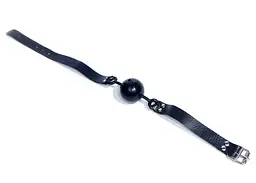 Кляп Fetish B - Series Ball Gag, 4.2 см (чорний) - мініатюра 5