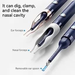 Розумна вушна паличка Sunuo Smart Visual Ear Sticks S1 Pro [167987] - мініатюра 6