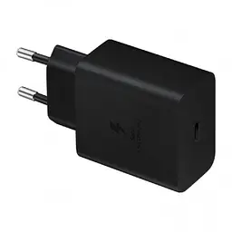 Мережевий зарядний комплект Samsung 45W Compact Power Adapter (EP-T4510XBE) блок з кабелем C to C чорний - мініатюра 5