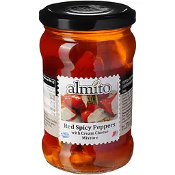 Перець червоний Almito гострий фарширований сиром 270 г (540867) - мініатюра 3
