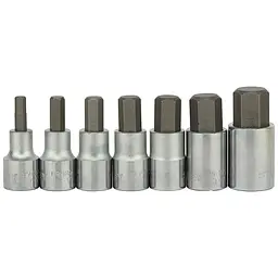 Набір головок торцевих Stanley 1/2" з насадками 6-гранними М6-19 мм 7 шт. (1-89-099) - мініатюра 4