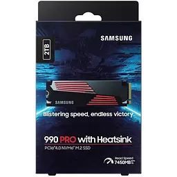 SSD накопичувач Samsung 990 PRO 2TB with Heatsink (MZ-V9P2T0CW) [103795] - мініатюра 5