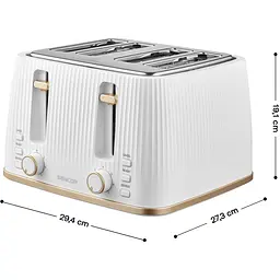 Тостер Sencor білий 1860 Вт (STS7540WH) - мініатюра 16