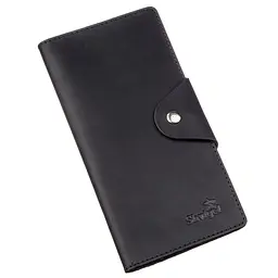 Чоловічий шкіряний гаманець SHVIGEL 18х8,5х1 см acs0016049