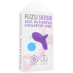 Вібратор на палець FUZU Sensa Skin Activated Fingertip Vibe - Pastel Blue, сенсорне керування, 8 режимів