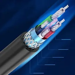 Кабель для принтера Vention USB-C 2.0 to BM 1.5m 2A black (CQUBG) - мініатюра 4