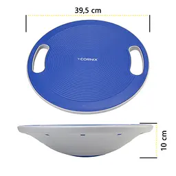 Балансувальна платформа Cornix кругла, пластикова Blue/Grey XR-0445 - мініатюра 7