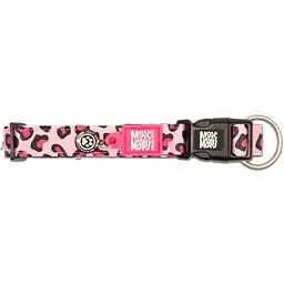 Нашийник для собак Max & Molly Smart ID Collar Leopard Pink S 28-45x2 см - мініатюра 3