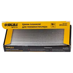 Цвяхи Sigma планкові 16x1.25x1мм для пневмостеплера 5000шт (2818161) - миниатюра 3