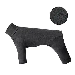 Базовий комбінезон/піжама для собак V.PET.B.R. Dog Jumpsuit CF36 Dark Grey - мініатюра 2