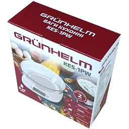 Ваги кухонні Grunhelm KES-1PW з чашою максимальна вага 5 кг білі (136007) - мініатюра 6