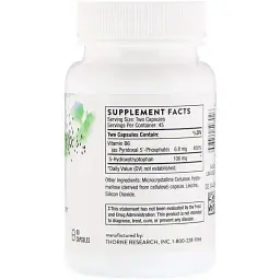 5-Гідрокситриптофан Thorne Research 5-HTP 90 капсул - мініатюра 2