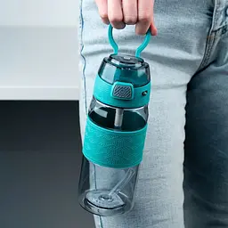 Пляшечка для води Kite 600 мл сіро-зелена (K24-1201-1) - мініатюра 7