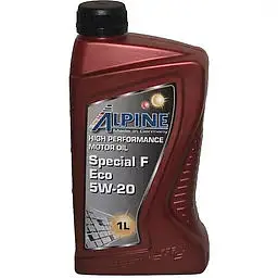 Автомобільна моторна олива Alpine Special F Eco 5W-20 1л - мініатюра 2