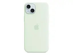 Чохол для смартфона Apple iPhone 15 Plus Silicone Case with MagSafe - Soft Mint (MWNG3) - мініатюра 2