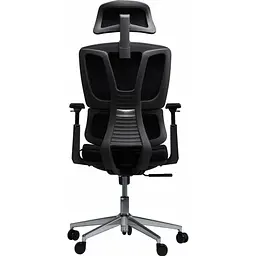 Офісне крісло GT Racer B-121A Black [132240] - мініатюра 2