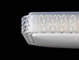 Люстра стельова LED Splendid Ray L8207C/24Wx2, 48W, білий, з пультом, сучасний стиль - мініатюра 3