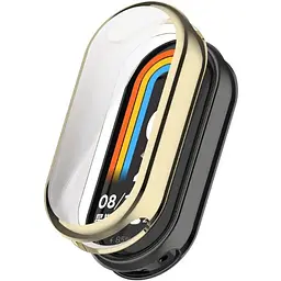 Чохол-накладка DK Silicone Face Case для Xiaomi Mi Band 8 (016403) (pale gold)