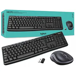 Комплект Logitech MK270 Wireless UA Black (920-004508) - мініатюра 2