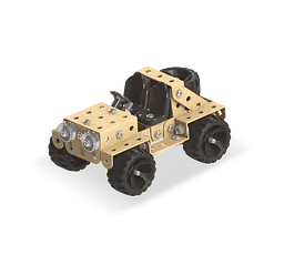 Конструктор Zephyr Mechanic Safari металевий розвивальний 155 елементів 5 моделей - мініатюра 2