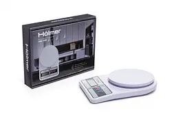 Ваги кухонні Holmer HSK-1001 білі (HSK-1001) - мініатюра 7
