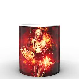 Кухоль GeekLand The Witcher Відьмак постер TW.02.009.834 330 мл білий - мініатюра 2