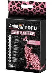 Наповнювач AnimAll Tofu Сакура, 2,6кг/6л
