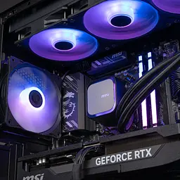 Комп'ютер Dragon Lucky Spectre Powered_by MSI (RTX 5070 - R7 7800X3D) Black / AMD Ryzen 7 7800X3D (4.2–5.0), 8 ядер / NVIDIA GeForce RTX 5070 / 32 ГБ (DDR5) / 1024 ГБ (SSD) - мініатюра 7