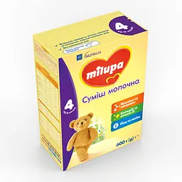 Суха молочна суміш Milupa 4 для дітей від 18 місяців 600 г - мініатюра 2