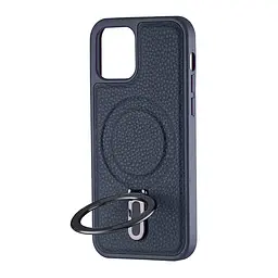 Чохол Jinduka Leather Ringo iPhone 12 Blue - мініатюра 4