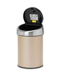 Бак для сміття Brabantia Touch Bin, 3 л, бежевий (304668) - мініатюра 3
