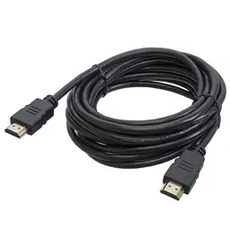 Кабель HDMI (M) - HDMI (M), 4.5 м, чорний, Patron, V1.4 (PN-HDMI-GP-45)