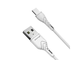 Кабель Grand-X USB-type C PC-03W 3A, 1m, CU, Fast Сharge, White, BOX - мініатюра 3