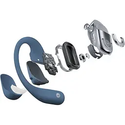 Навушники Shokz OpenFit 2+ Stone Blue (T921-ST-SB-US-326) [172927] - мініатюра 3