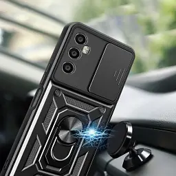 Панель BeCover Military для Realme C65 Black (712180) - мініатюра 4