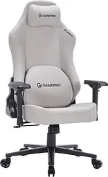 Крісло для геймерів GamePro FGC750LG Light Gray - мініатюра 3