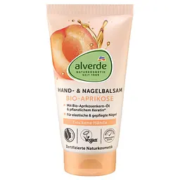 Бальзам Alverde Naturkosmetik для рук та нігтів з органічною абрикосовою олією 75 мл