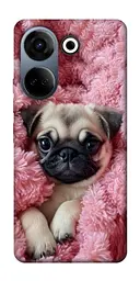 TPU чохол Demsky Мопс у ніжностях для TECNO Camon 20 Pro (CK7n)