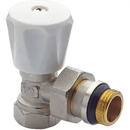 Вентиль Koer кутовий 1/2"x1/2" антіпротічка" KR.901-Gi KR0173
