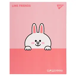 Щоденник шк. A5 інтегр.Line Friends. Cony 911549/Yes/