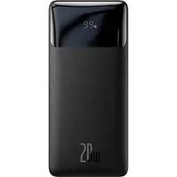 Зовнішній акумулятор Baseus Bipow Digital Display 10000 mAh 20w (PPBD050301) чорний - мініатюра 2