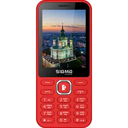 Мобільний телефон Sigma mobile X-style 31 Power Type-C Red